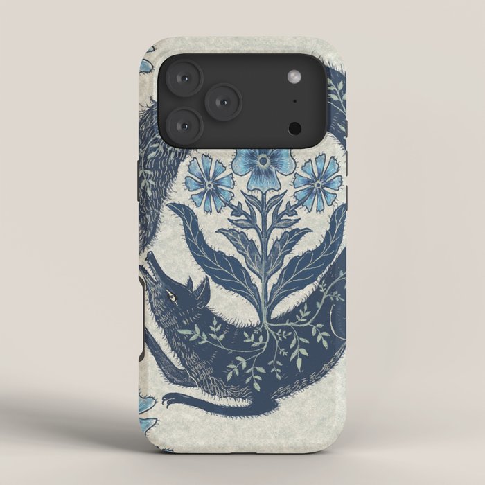 A Fox Chasing Its Tail iPhone Case