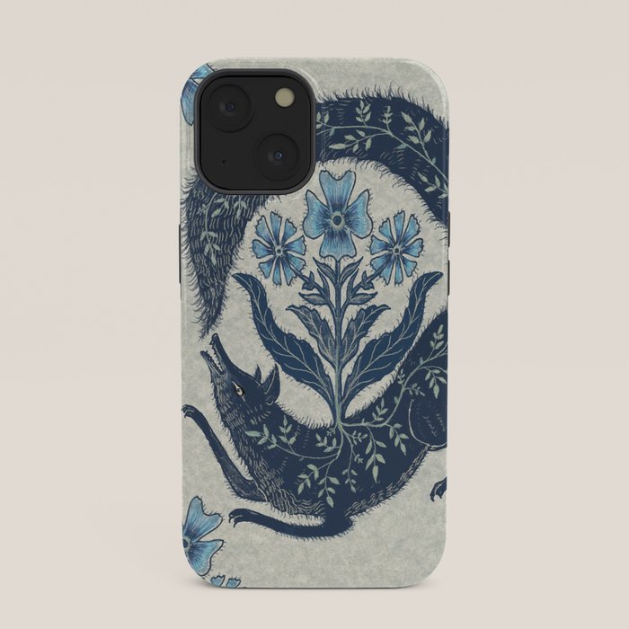A Fox Chasing Its Tail iPhone Case