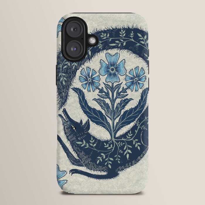A Fox Chasing Its Tail iPhone Case