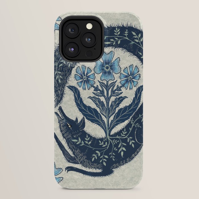 A Fox Chasing Its Tail iPhone Case