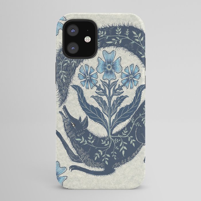A Fox Chasing Its Tail iPhone Case