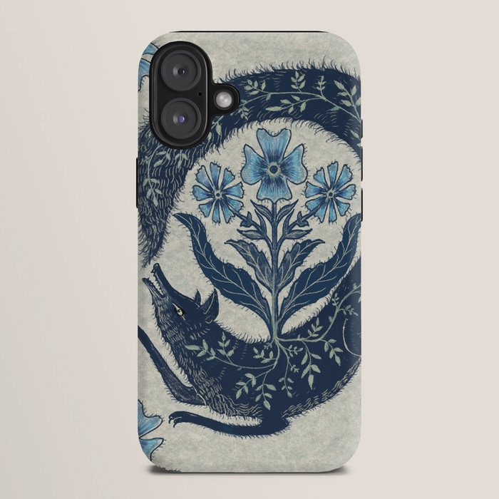 A Fox Chasing Its Tail iPhone Case
