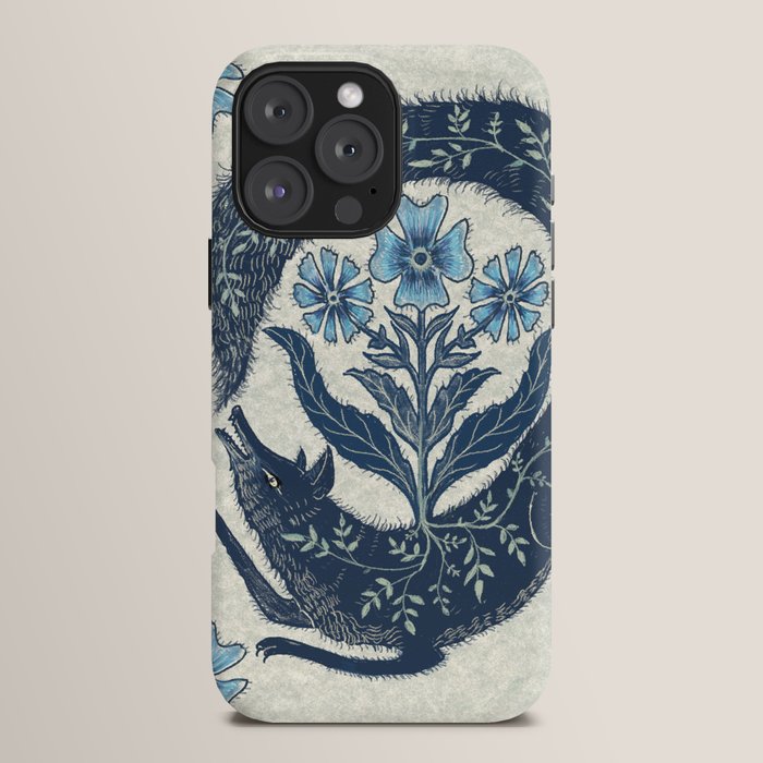 A Fox Chasing Its Tail iPhone Case