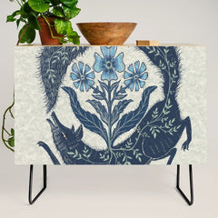 A Fox Chasing Its Tail Credenza