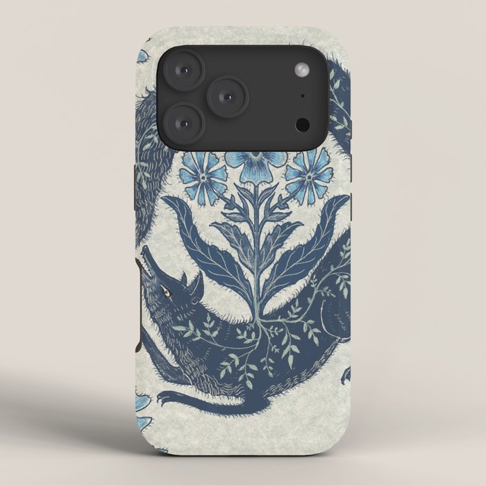 A Fox Chasing Its Tail iPhone Case