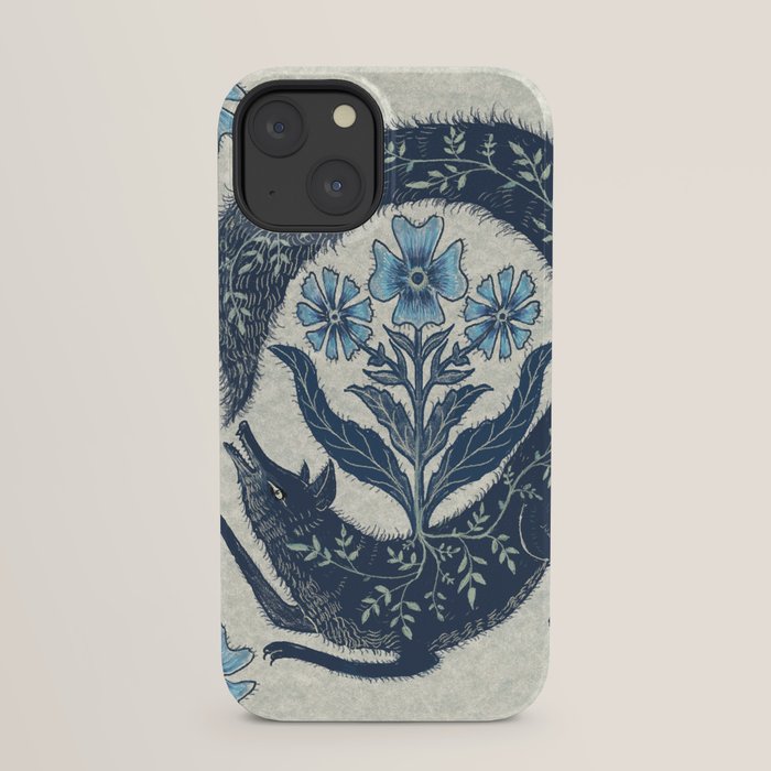A Fox Chasing Its Tail iPhone Case
