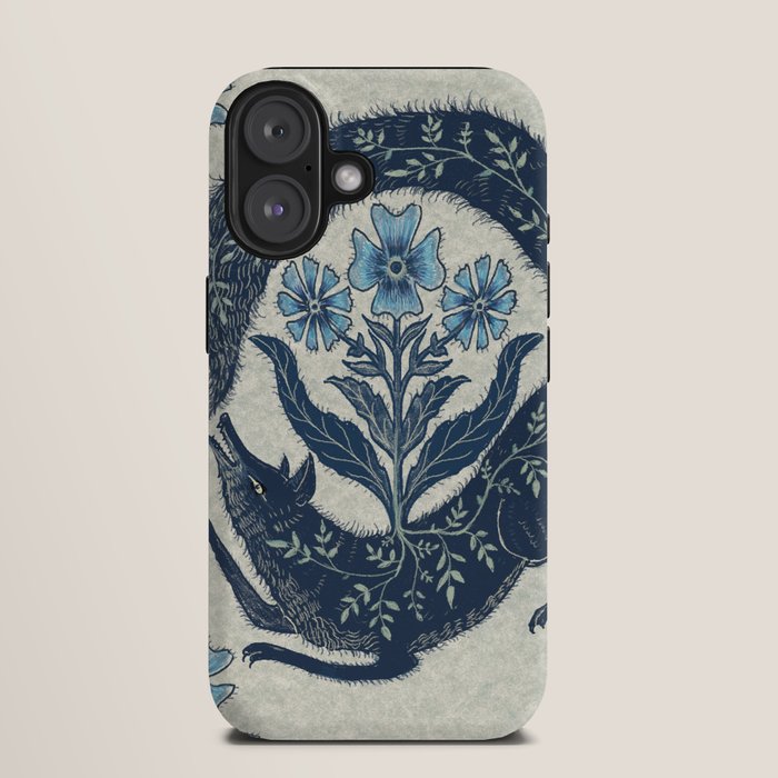 A Fox Chasing Its Tail iPhone Case