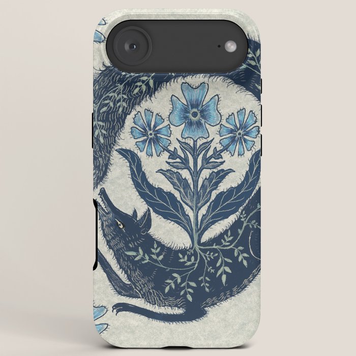 A Fox Chasing Its Tail iPhone Case