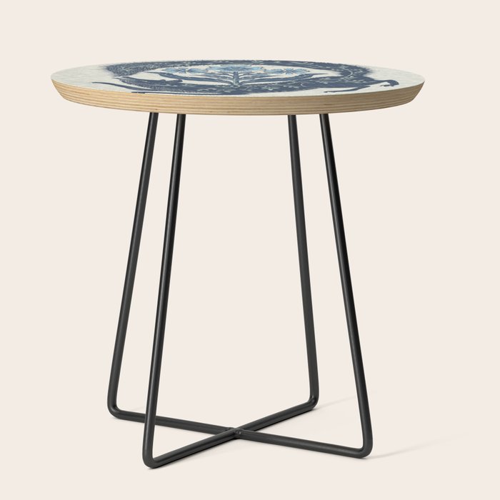A Fox Chasing Its Tail Side Table