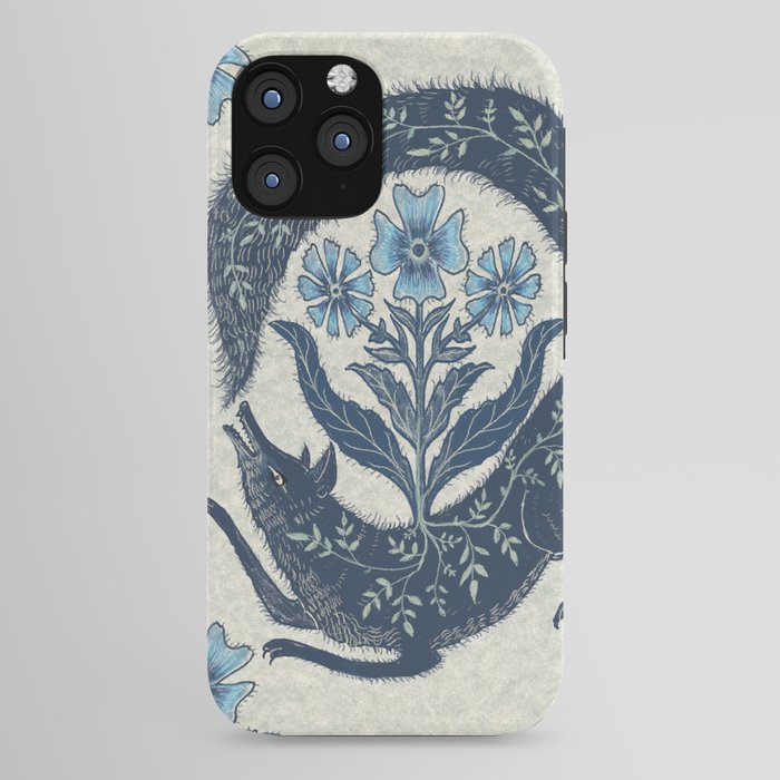 A Fox Chasing Its Tail iPhone Case