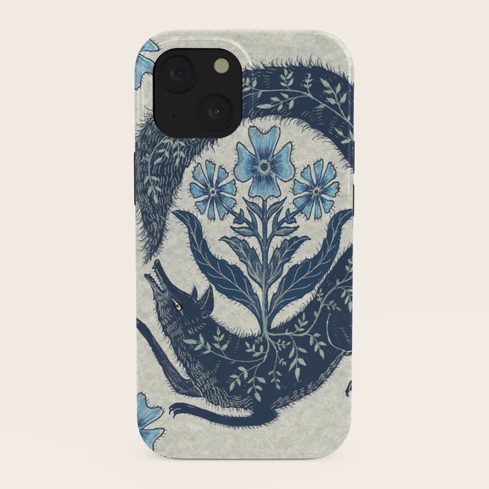 A Fox Chasing Its Tail iPhone Case