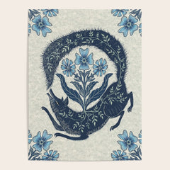 A Fox Chasing Its Tail Poster