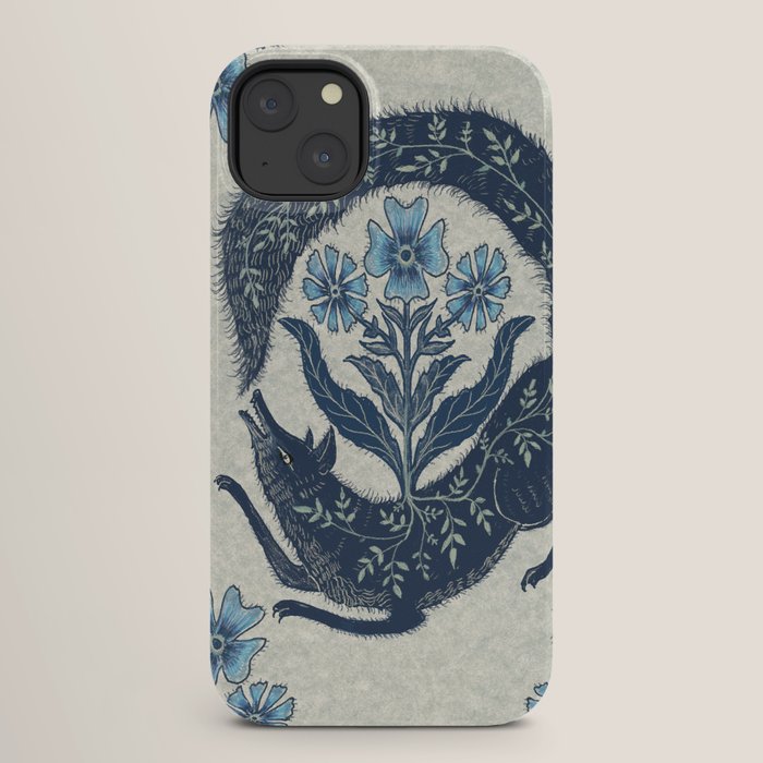 A Fox Chasing Its Tail iPhone Case