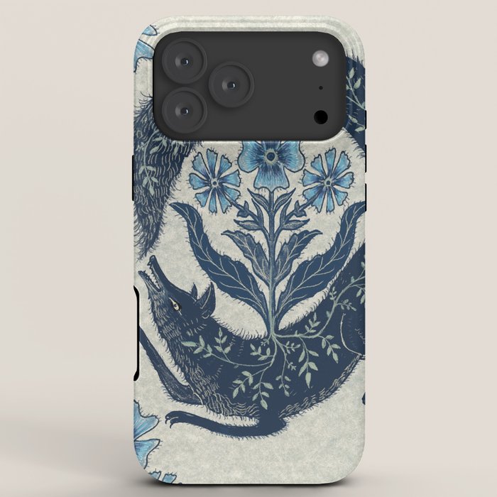 A Fox Chasing Its Tail iPhone Case