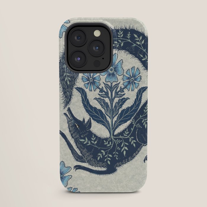 A Fox Chasing Its Tail iPhone Case
