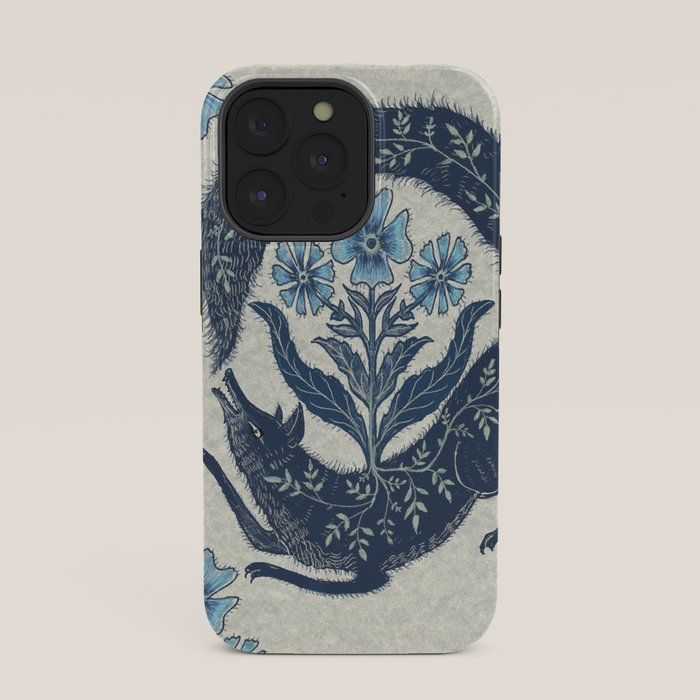 A Fox Chasing Its Tail iPhone Case