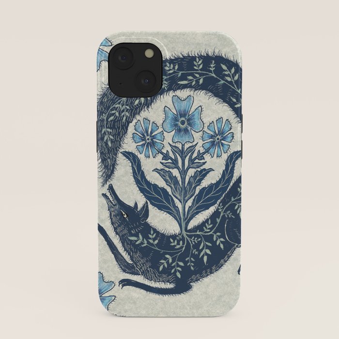 A Fox Chasing Its Tail iPhone Case