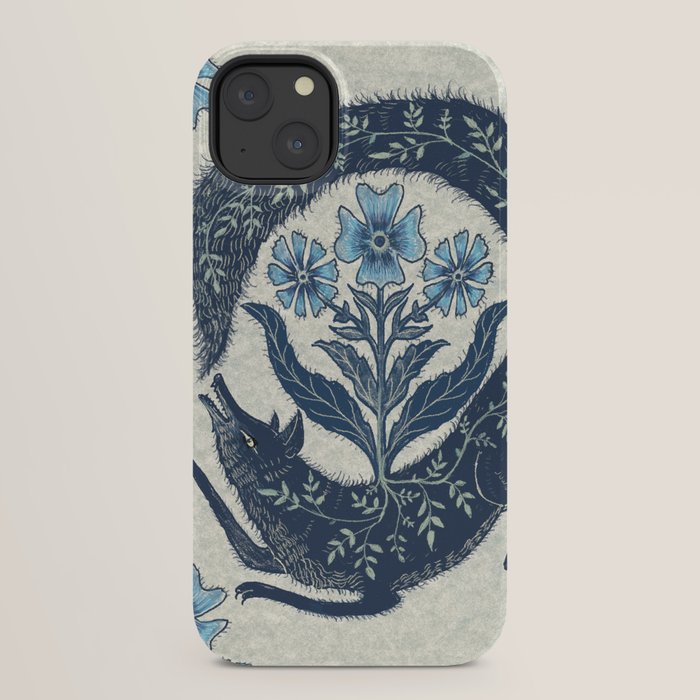 A Fox Chasing Its Tail iPhone Case
