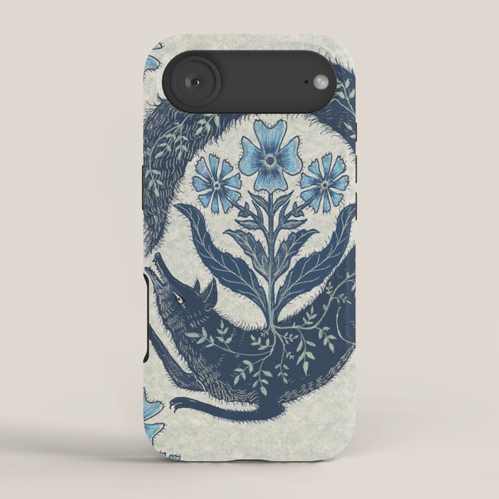 A Fox Chasing Its Tail iPhone Case