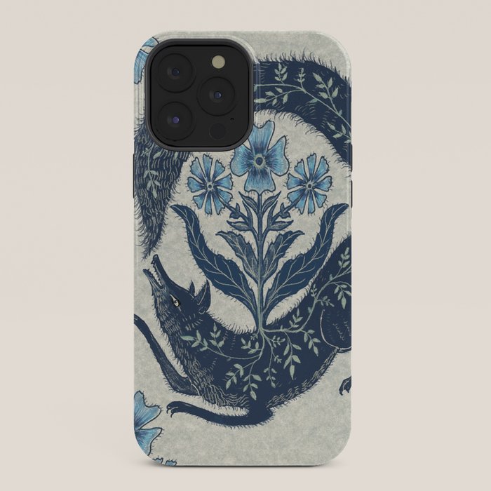 A Fox Chasing Its Tail iPhone Case