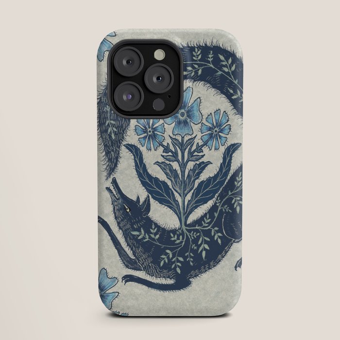 A Fox Chasing Its Tail iPhone Case