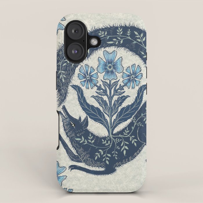 A Fox Chasing Its Tail iPhone Case