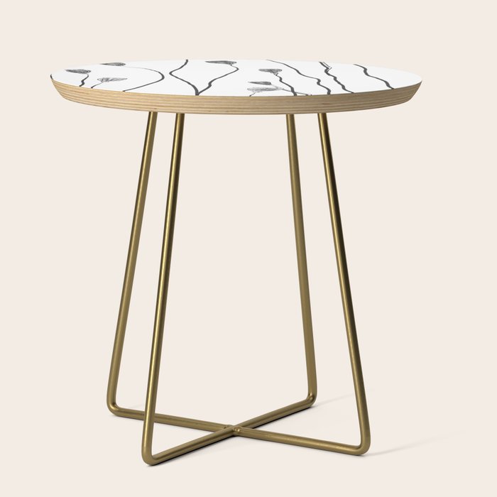 A group of poppy heads Side Table