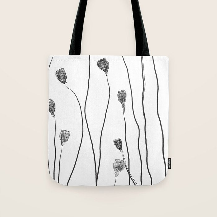 A group of poppy heads Tote Bag