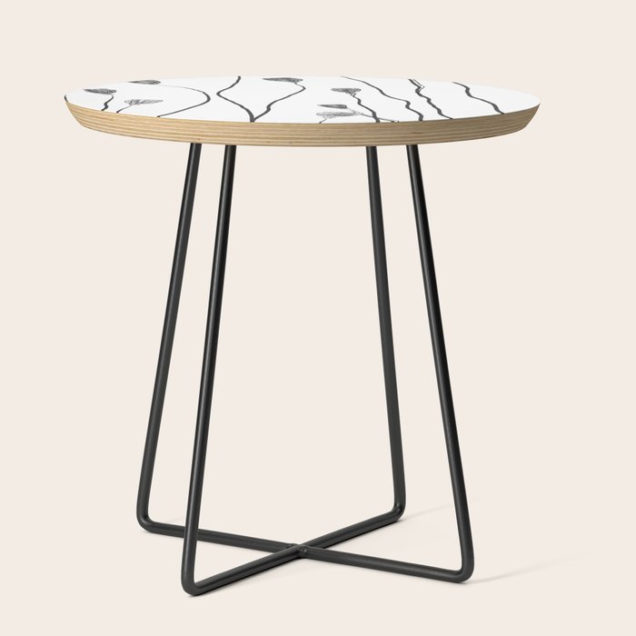 A group of poppy heads Side Table