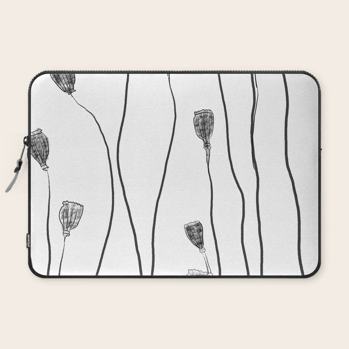 A group of poppy heads Laptop Sleeve