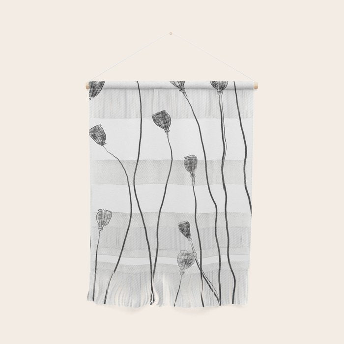 A group of poppy heads Wall Hanging