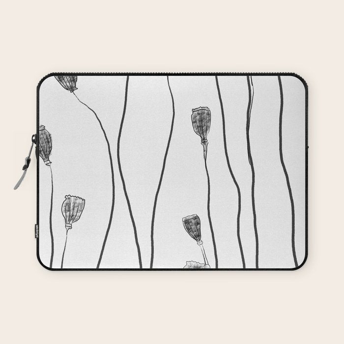 A group of poppy heads Laptop Sleeve