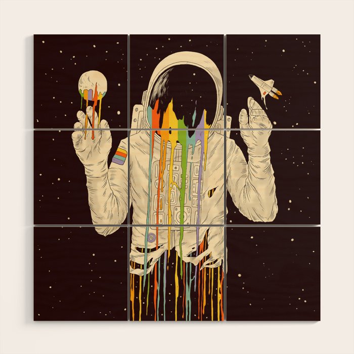 A Dreamful Existence Wood Wall Art