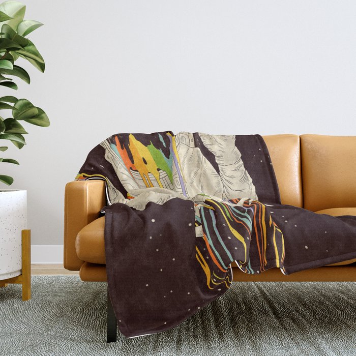 A Dreamful Existence Throw Blanket