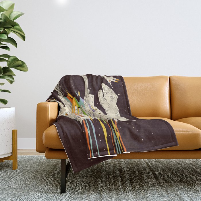 A Dreamful Existence Throw Blanket