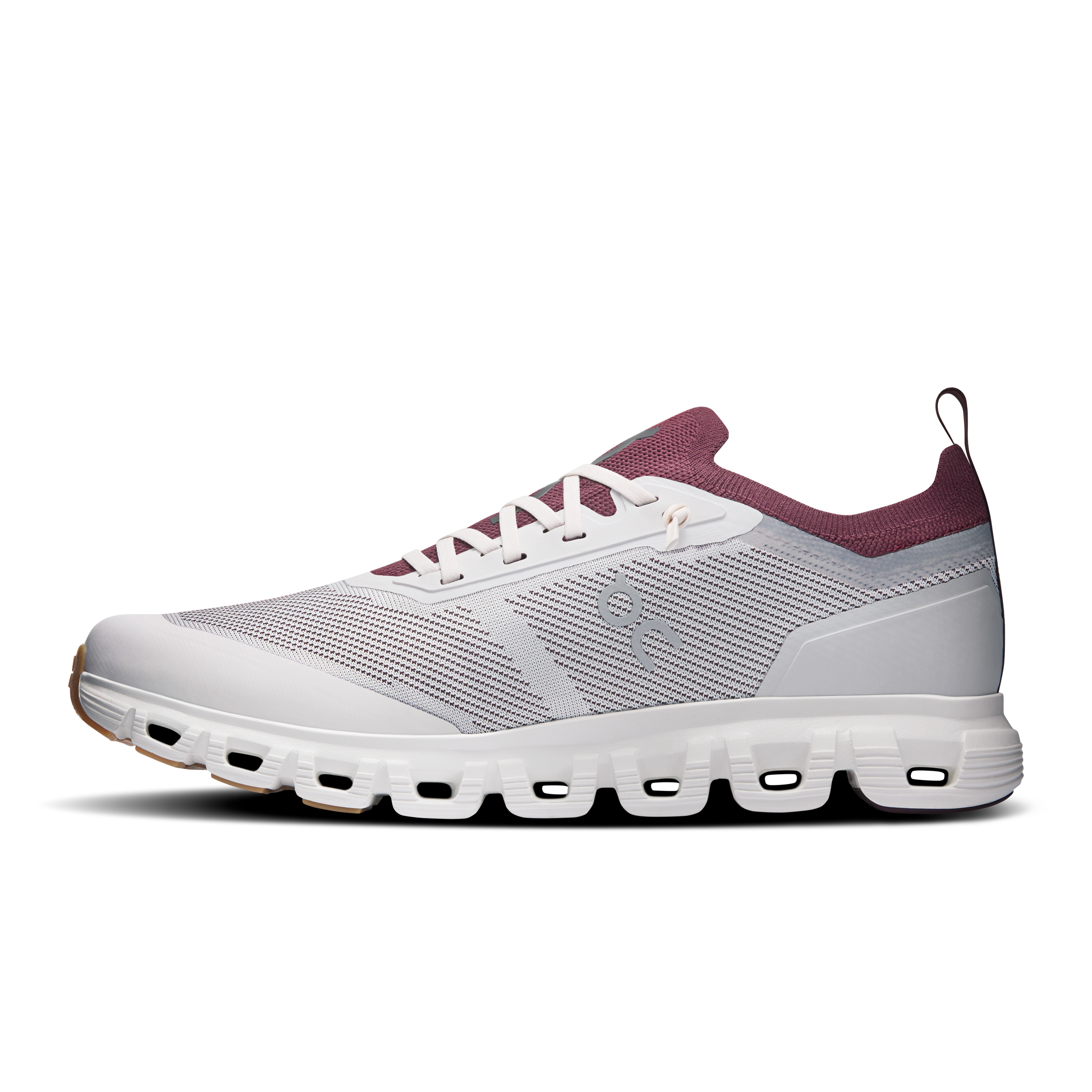 On Running Men's Cloud 6 Versa Shoes - Silver / Maroon