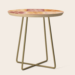 70's Daisy Bloom  Side Table