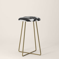 A Heavy Thought White Background Stool