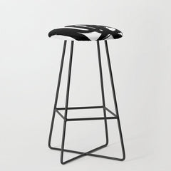 A Heavy Thought White Background Stool