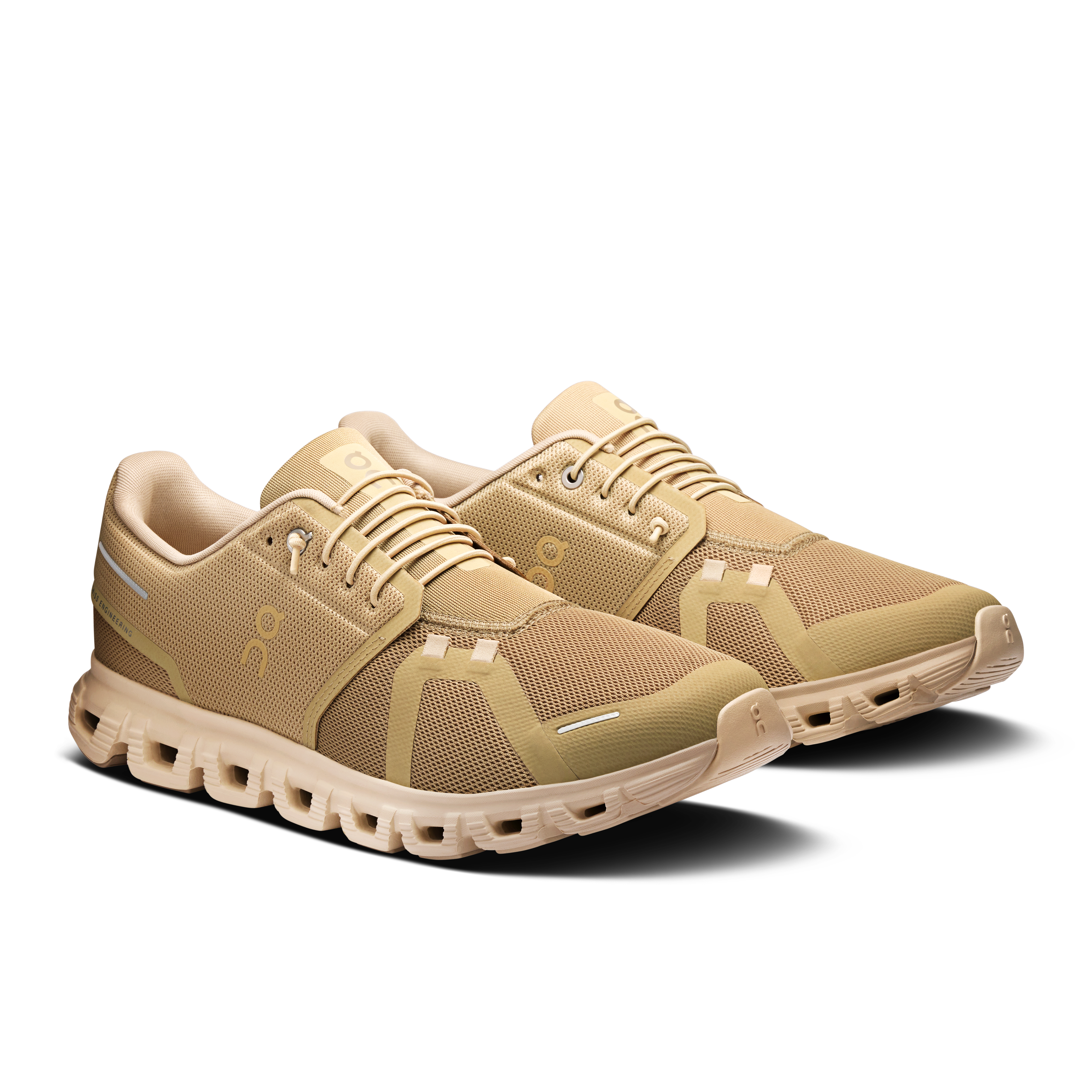 On Running Men's Cloud 6 Shoes - Chai / Sand