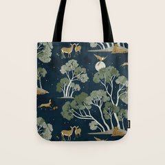 A Forest Awakens Full Moon Tote Bag