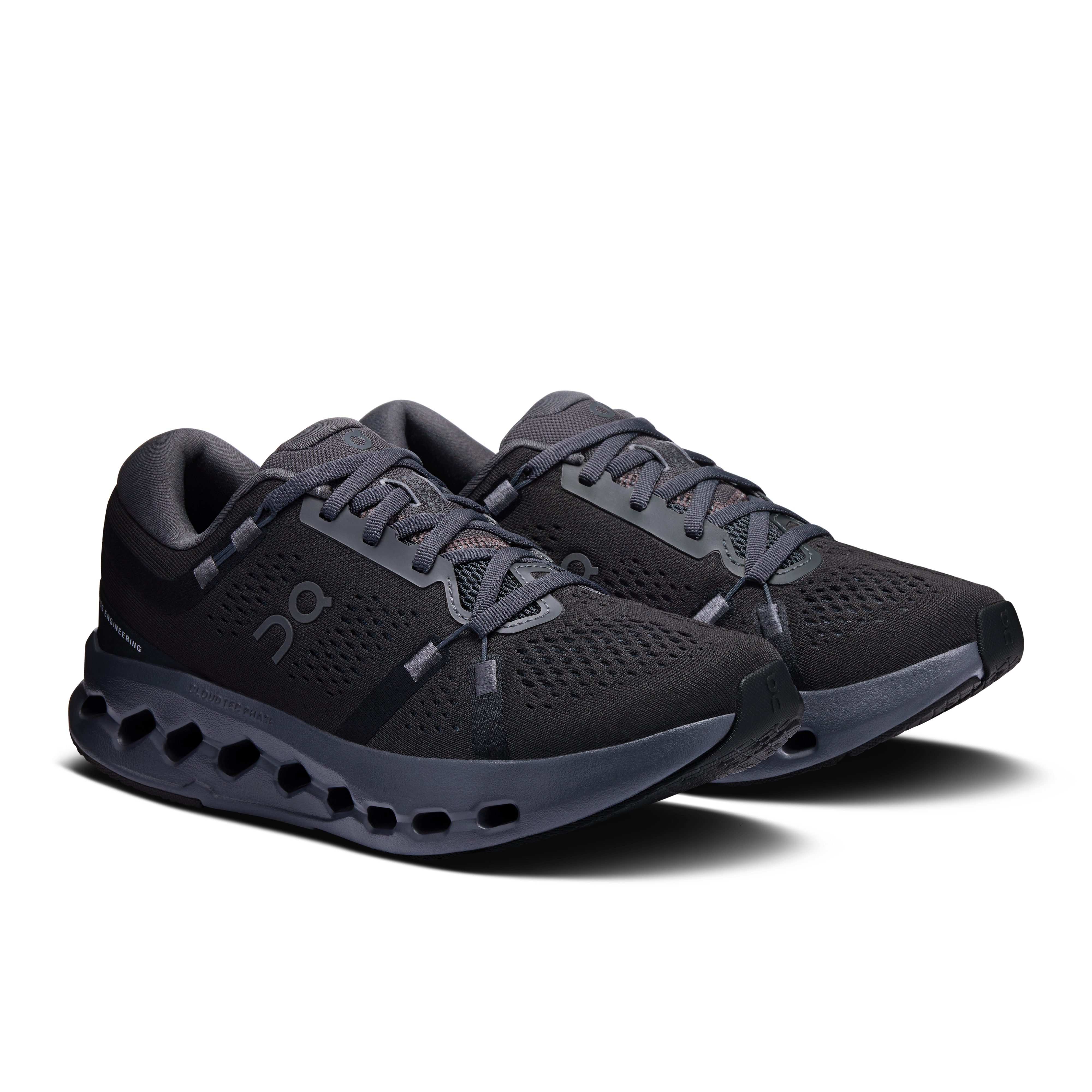 On Running Women's Cloudsurfer 2 Shoes - Black / Black