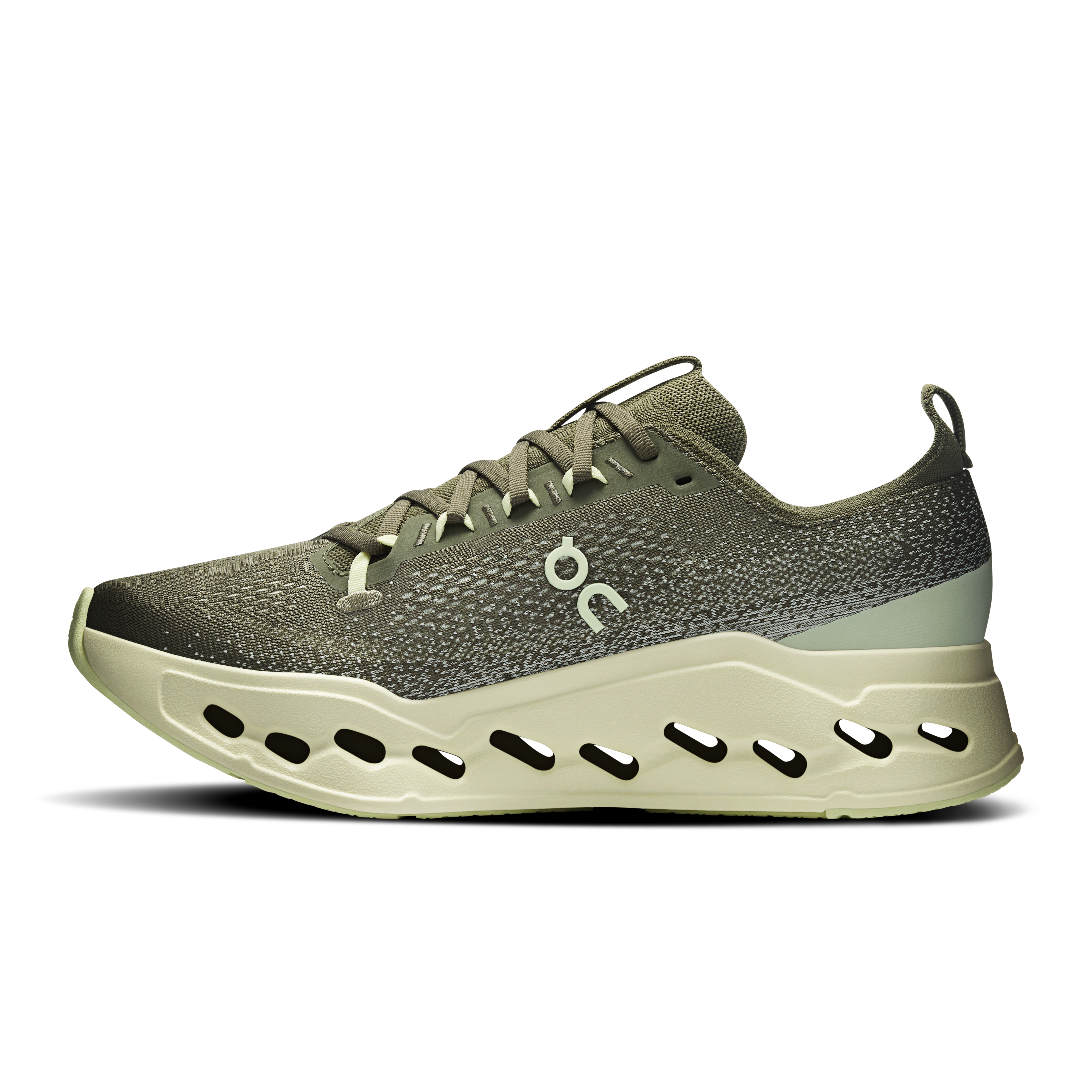 On Running Men's Cloudsurfer Max Shoes - Olive / Seedling