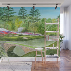 A Georgia Golf Course Wall Mural