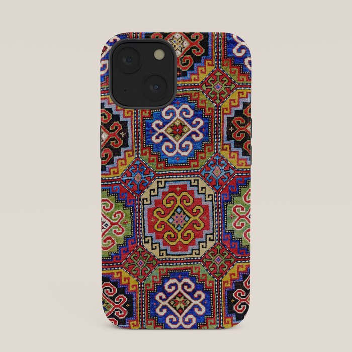 19th Century Armenian Kazak dated 1896 iPhone Case