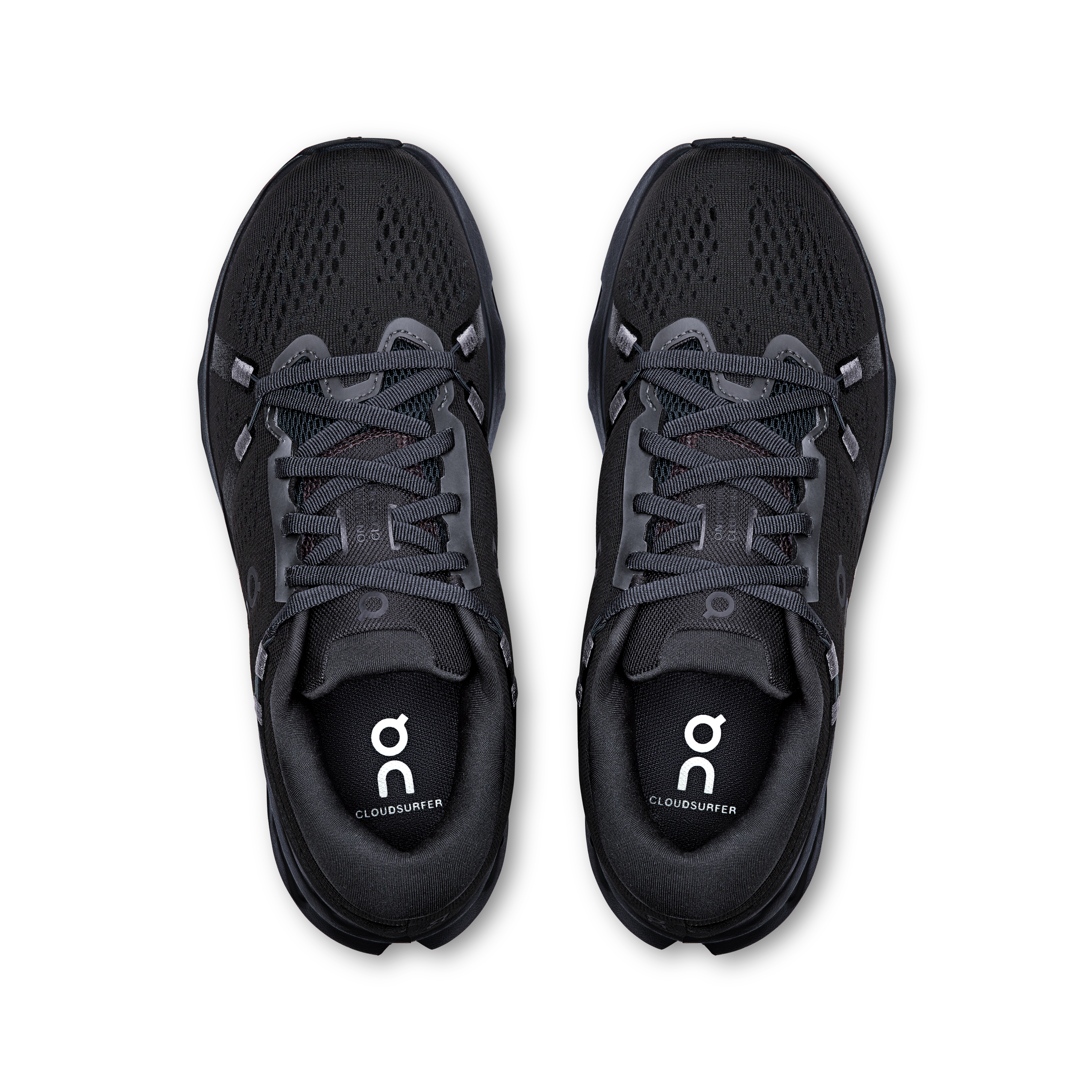 On Running Women's Cloudsurfer 2 Shoes - Black / Black