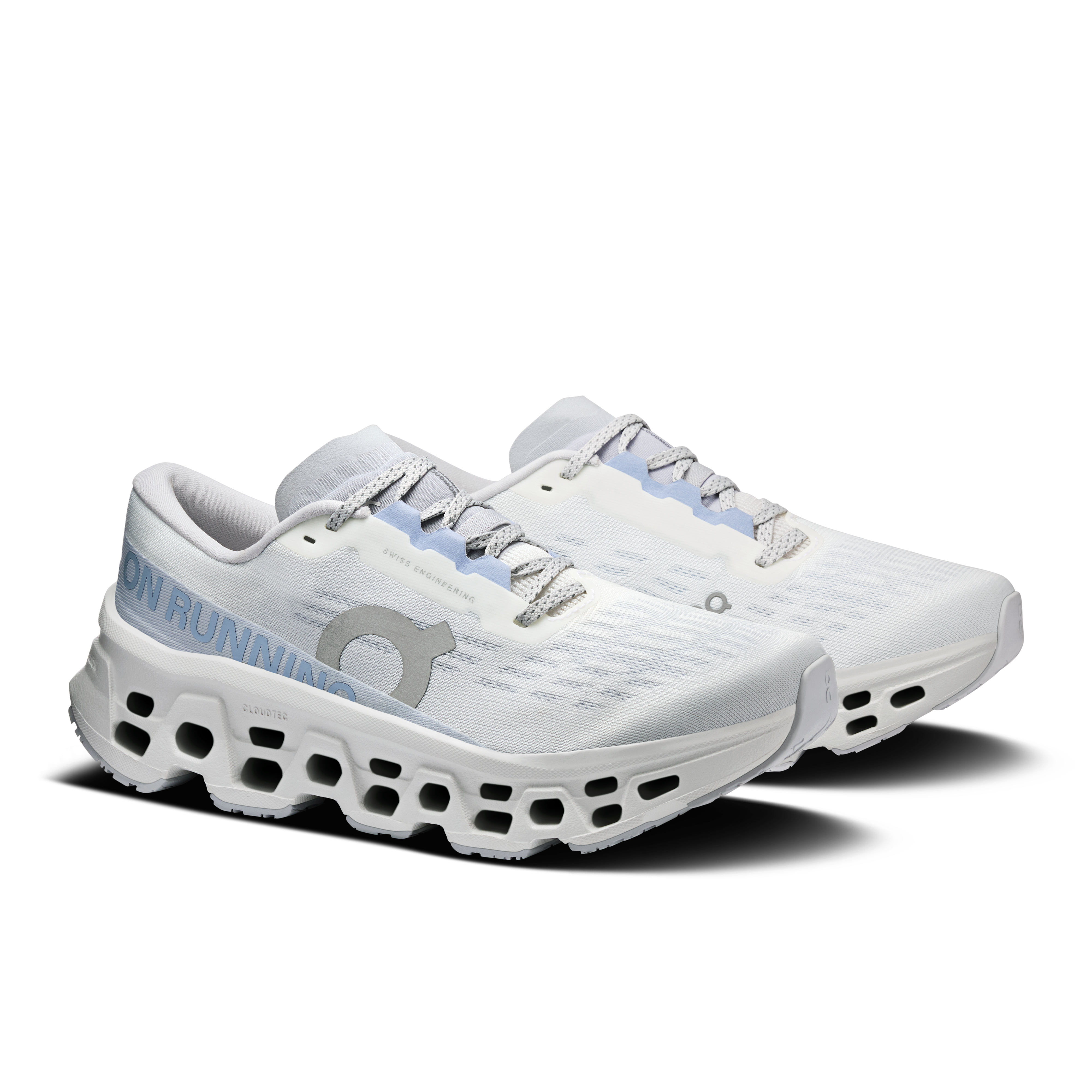On Running Women's Cloudmonster 3 Shoes - White / Frost