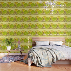 a frame simple living // banana pancakes // retro surf art by surfy birdy Wallpaper