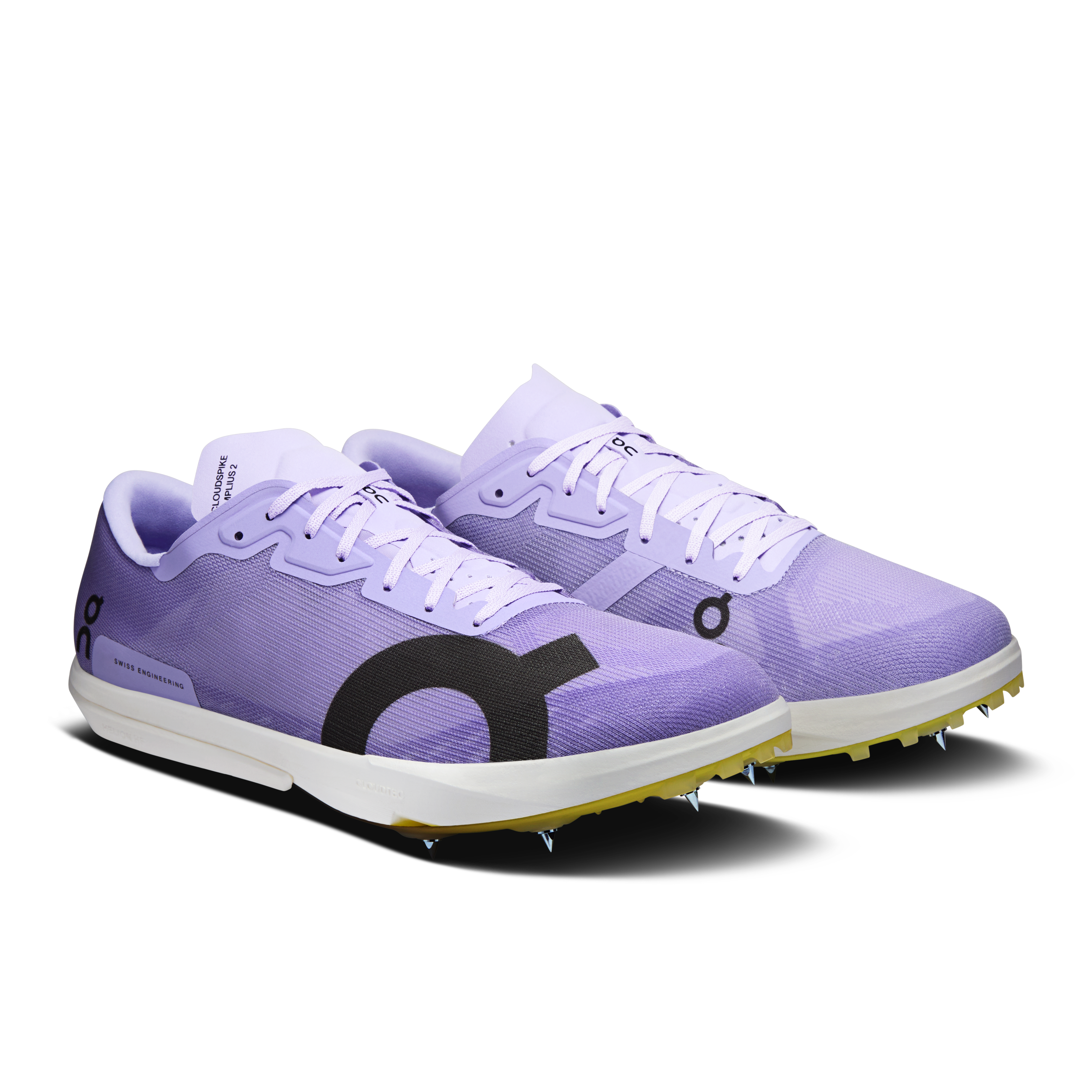 On Running Men's Cloudspike Amplius 2 Shoes - Bloom / Lime
