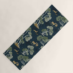 A Forest Awakens Full Moon Yoga Mat